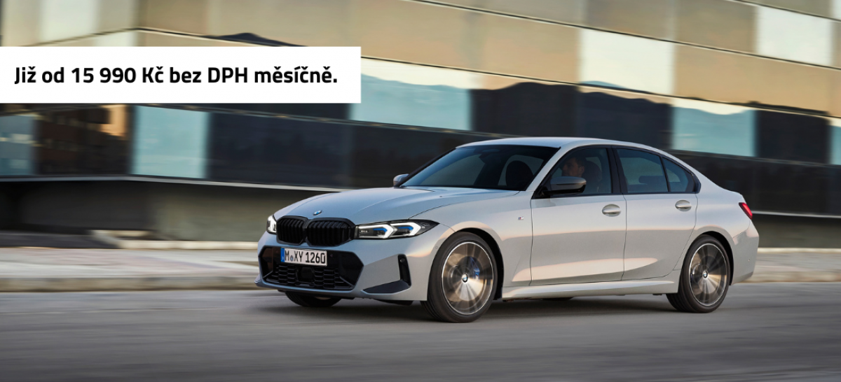 BMW řady 3 Sedan operativní leasing